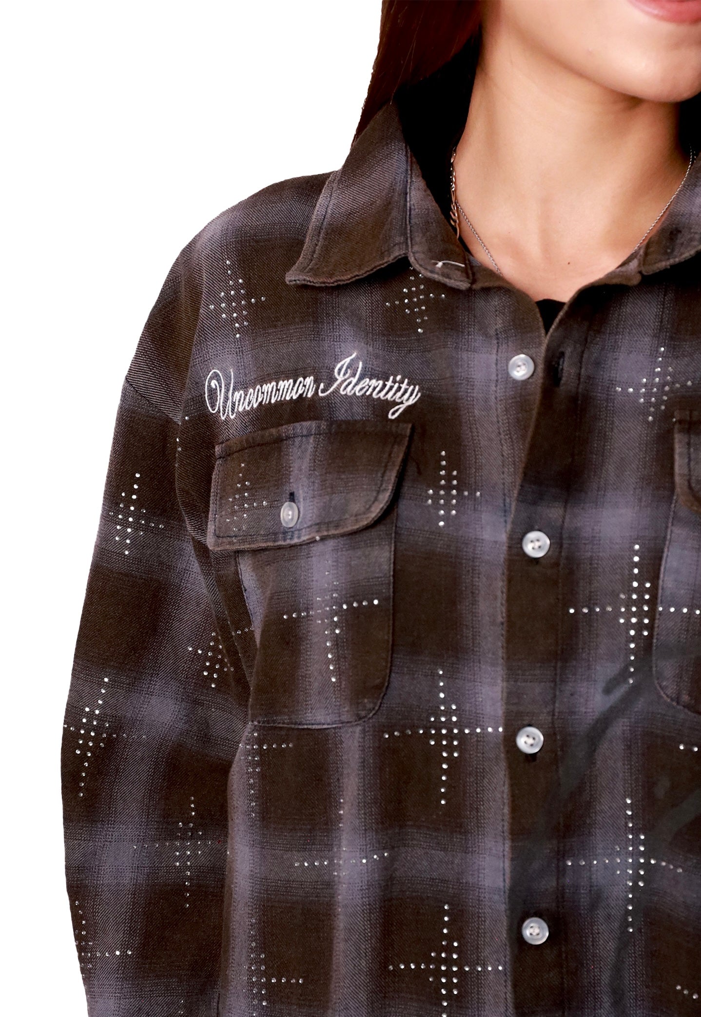 “Sapphire” Statement Flannel