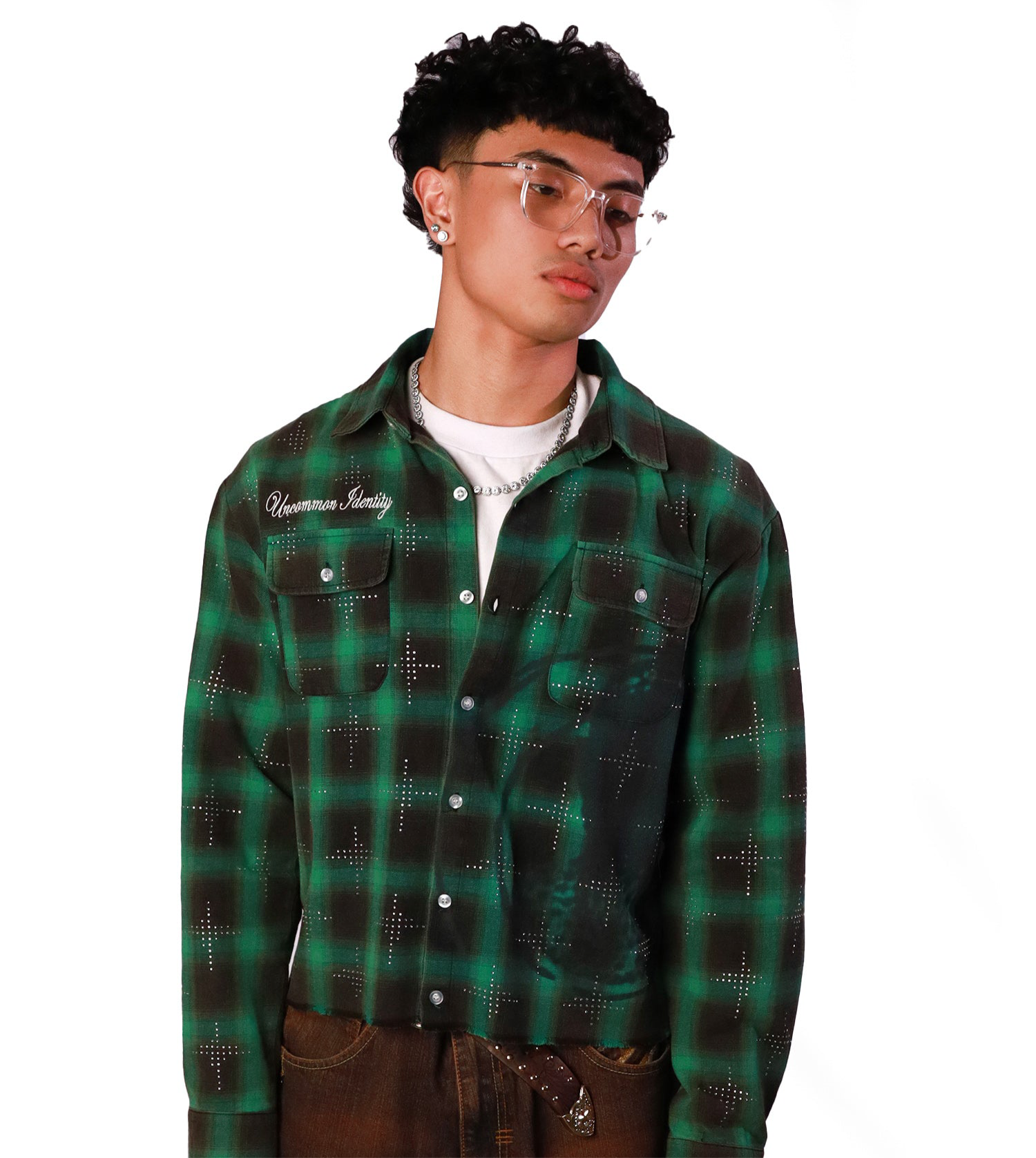 “Emerald” Statement Flannel