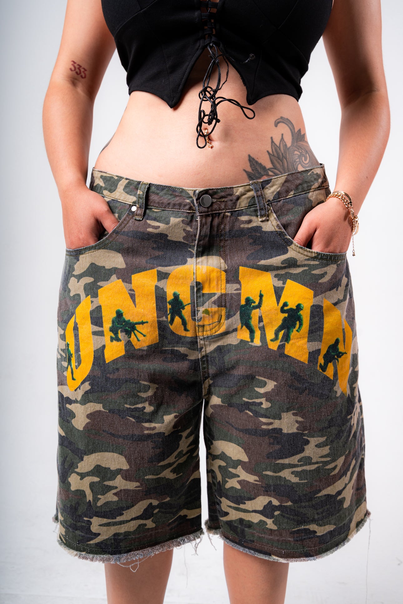 Andy's Soldier Camo Shorts