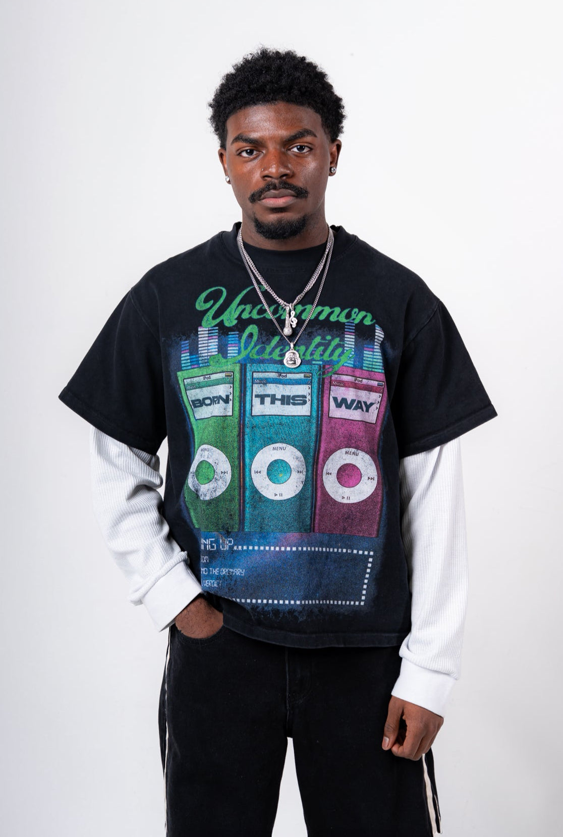 Now Playing Double Layered Tee