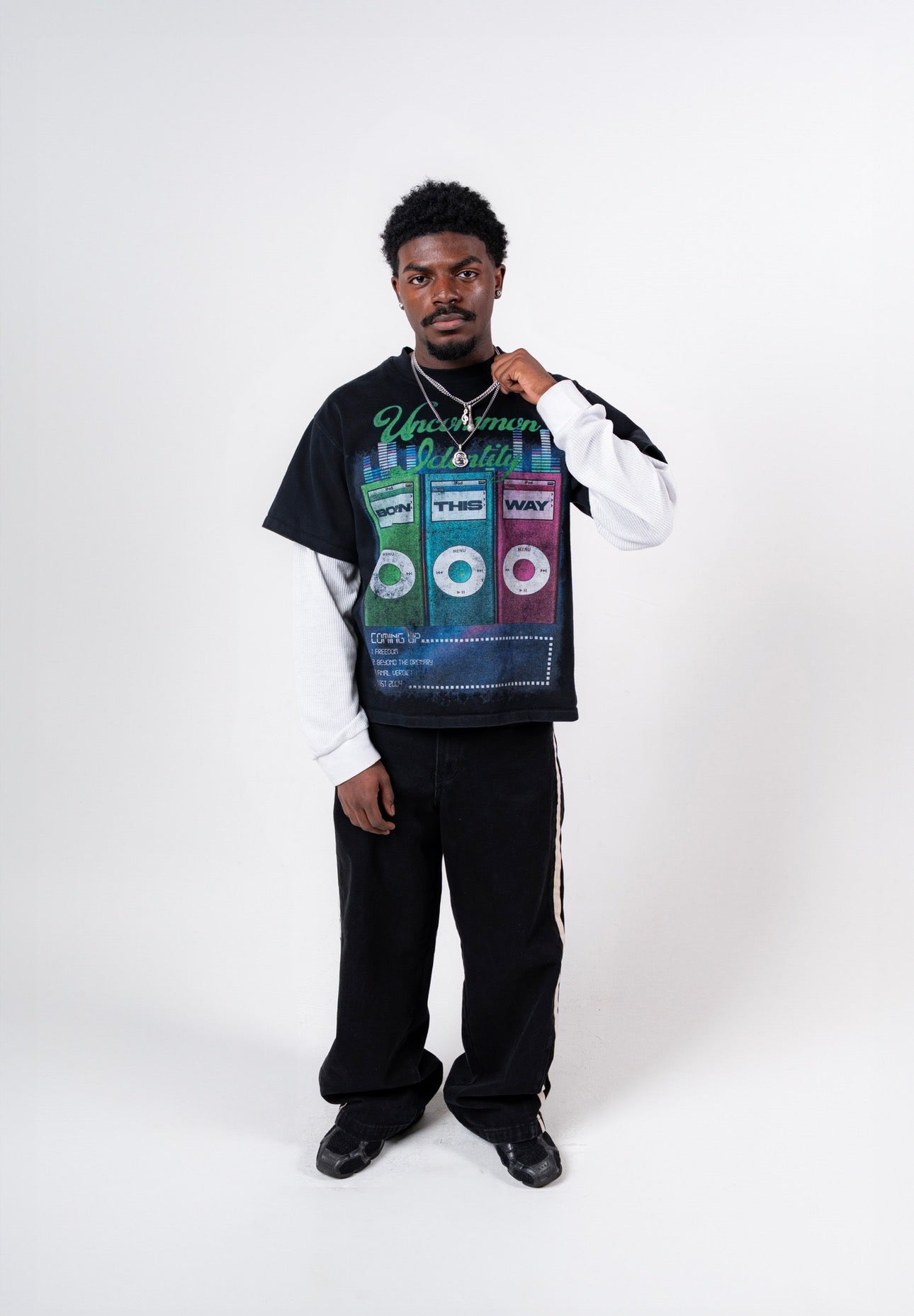 Now Playing Double Layered Tee